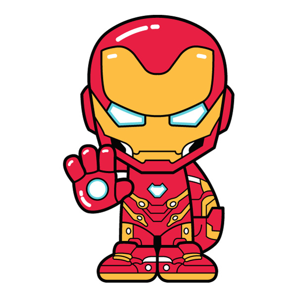 Iron Man Standing Chibi Armor Superhero SVG PNG Clipart Iron Man Standing Chibi Armor Superhero SVG PNG Clipart - Free Cartoon Vector Illustration PNG SVG AI EPS Download