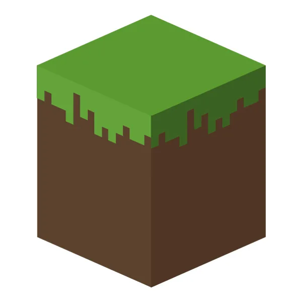 Isometric Minecraft Grass Block Flat Design SVG PNG Clipart Isometric Minecraft Grass Block Flat Design SVG PNG Clipart - Free Cartoon Vector Illustration PNG SVG AI EPS Download