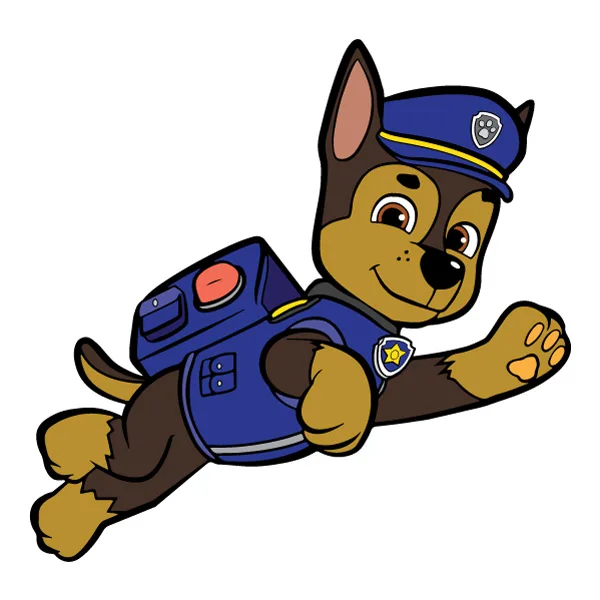 Jumping Chase PAW Patrol Full Body Vector SVG PNG Clipart Jumping Chase PAW Patrol Full Body Vector SVG PNG Clipart - Free Cartoon Vector Illustration PNG SVG AI EPS Download