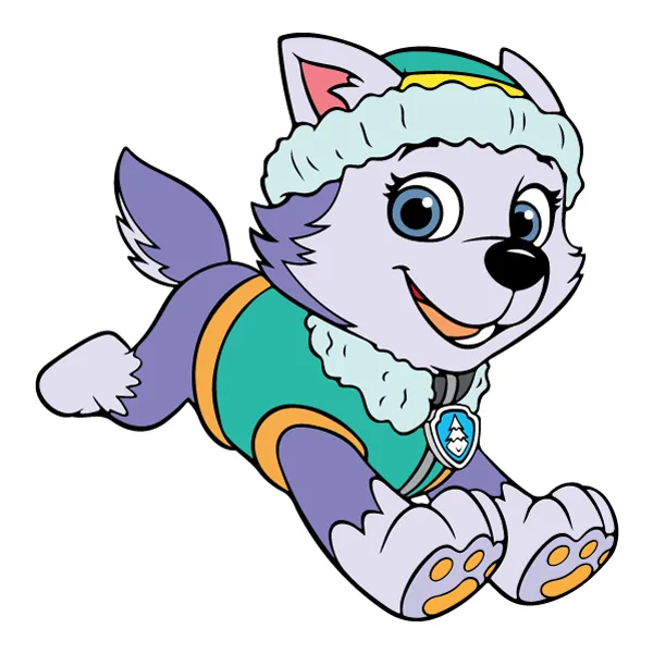 Jumping Everest PAW Patrol Full Body SVG PNG Clipart Jumping Everest PAW Patrol Full Body SVG PNG Clipart - Premium Cartoon Vector Illustration PNG SVG AI EPS Download