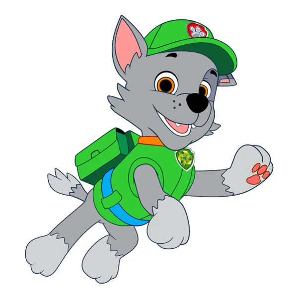 Jumping Rocky PAW Patrol Full Body SVG PNG Clipart Jumping Rocky PAW Patrol Full Body SVG PNG Clipart - Free Cartoon Vector Illustration PNG SVG AI EPS Download