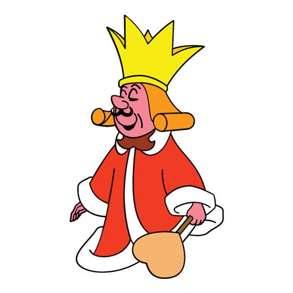 King of Hearts Cartoon Character SVG PNG Clipart King of Hearts Cartoon Character SVG PNG Clipart - Free Cartoon Vector Illustration PNG SVG AI EPS Download