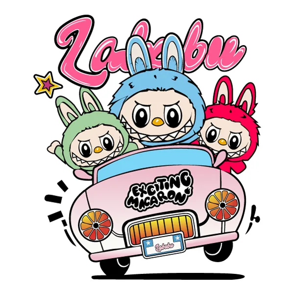 Labubu Characters Driving Pink Car Pop Art Mascot SVG PNG Clipart Labubu Characters Driving Pink Car Pop Art Mascot SVG PNG Clipart - Premium Cartoon Vector Illustration PNG SVG AI EPS Download