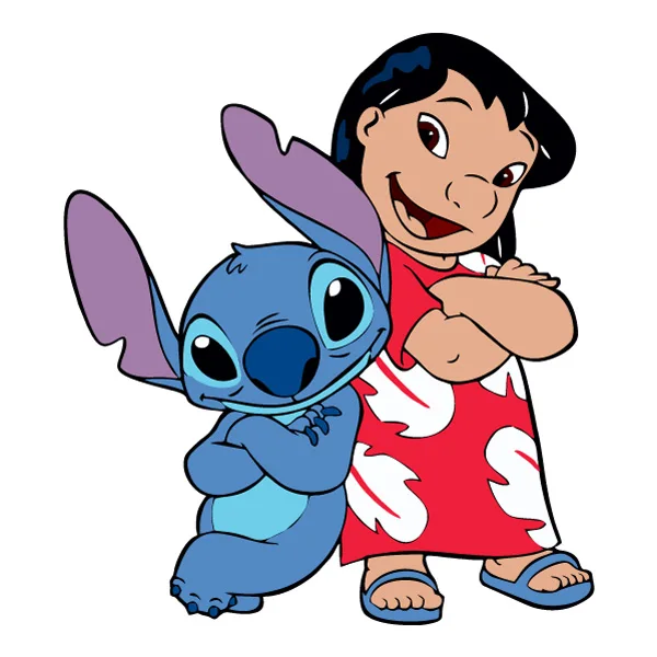 Lilo and Stitch Standing Back-to-Back Arms Crossed SVG PNG Clipart Lilo and Stitch Standing Back-to-Back Arms Crossed SVG PNG Clipart - Premium Cartoon Vector Illustration PNG SVG AI EPS Download