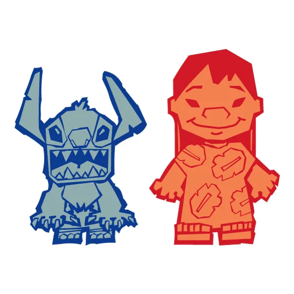 Lilo and Stitch SVG PNG Clipart Lilo and Stitch SVG PNG Clipart - Free Cartoon Vector Illustration PNG SVG AI EPS Download
