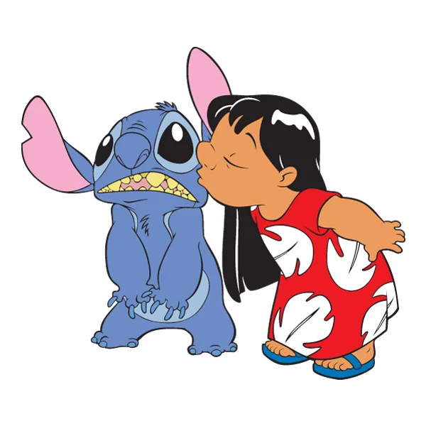 Lilo Kissing Stitch Full Body SVG PNG Clipart Lilo Kissing Stitch Full Body SVG PNG Clipart - Premium Cartoon Vector Illustration PNG SVG AI EPS Download