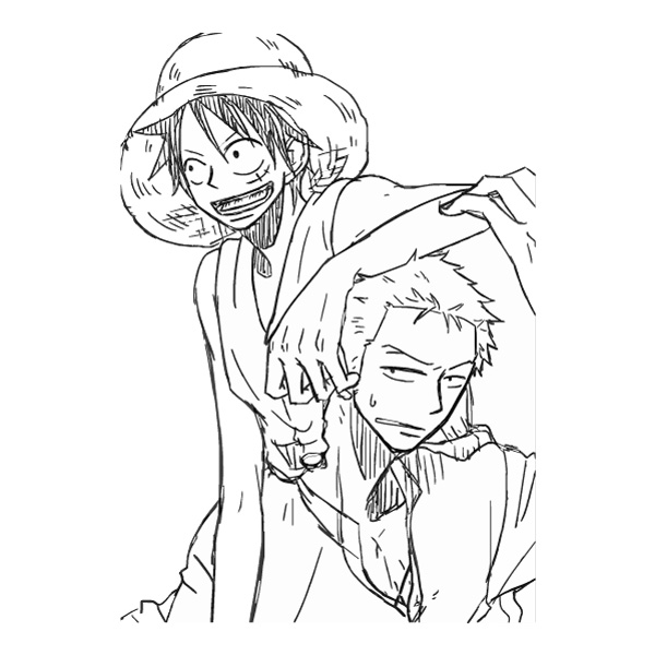 Luffy And Zoro Line Art Anime Friends SVG PNG Clipart Luffy And Zoro Line Art Anime Friends SVG PNG Clipart - Free Cartoon Vector Illustration PNG SVG AI EPS Download
