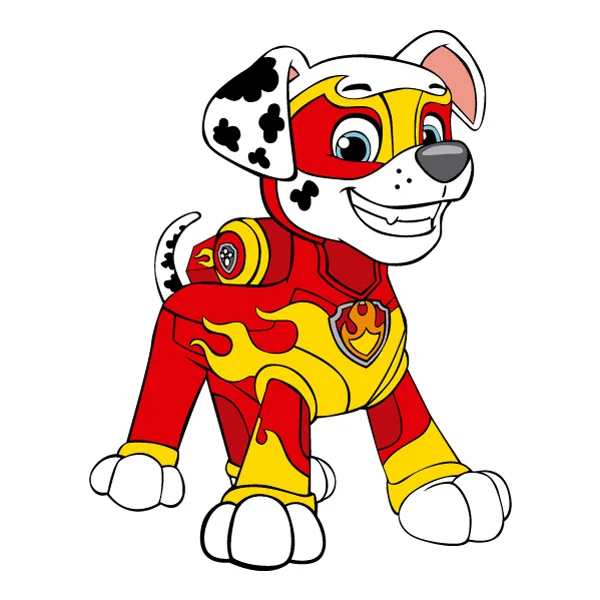 Marshall PAW Patrol Mighty Pups SVG PNG Clipart Marshall PAW Patrol Mighty Pups SVG PNG Clipart - Premium Cartoon Vector Illustration PNG SVG AI EPS Download
