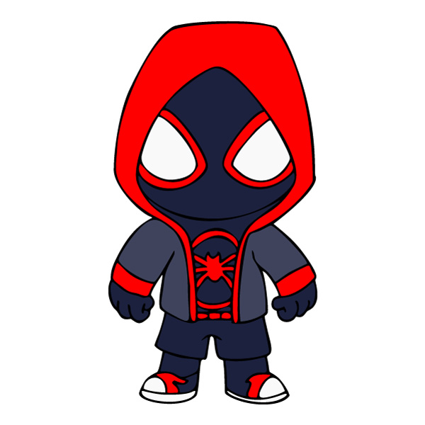Miles Morales Hoodie Chibi Spider Superhero SVG PNG Clipart Miles Morales Hoodie Chibi Spider Superhero SVG PNG Clipart - Free Cartoon Vector Illustration PNG SVG AI EPS Download