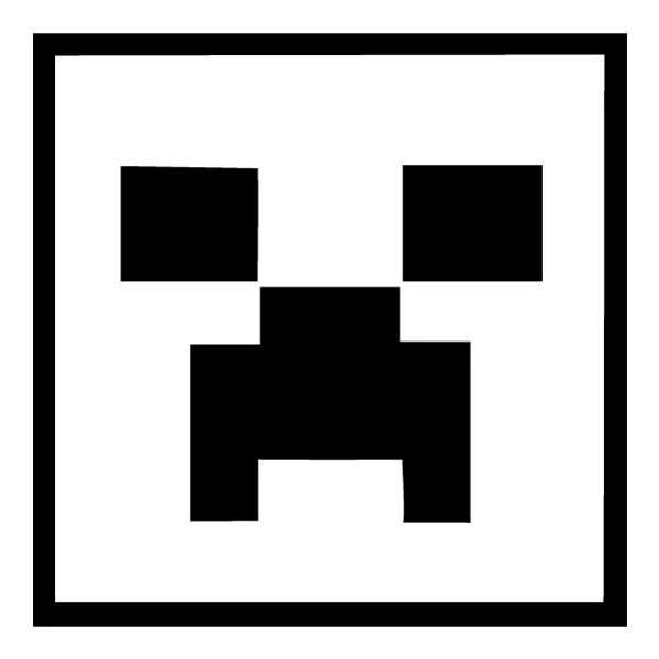 Minecraft Creeper Face Frontal Minimalist SVG PNG Clipart Minecraft Creeper Face Frontal Minimalist SVG PNG Clipart - Free Cartoon Vector Illustration PNG SVG AI EPS Download