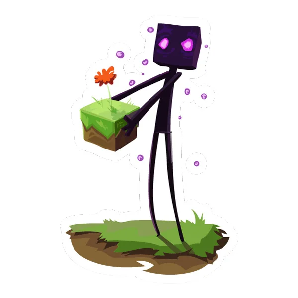 Minecraft Enderman SVG PNG Clipart Minecraft Enderman SVG PNG Clipart - Free Cartoon Vector Illustration PNG SVG AI EPS Download