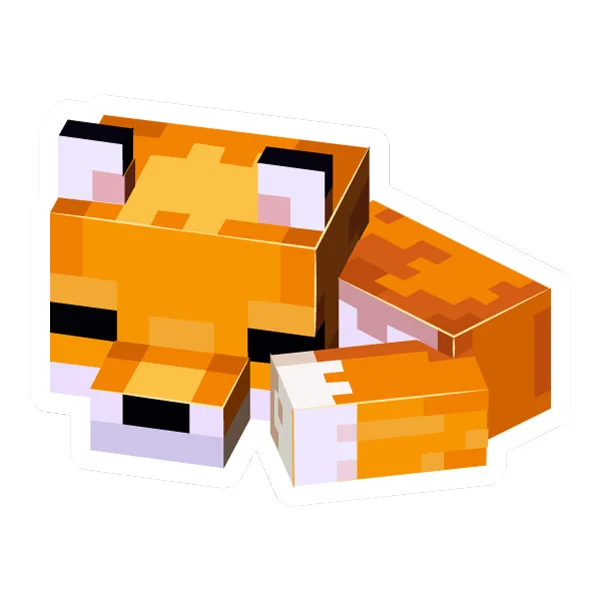Minecraft Fox SVG PNG Clipart Minecraft Fox SVG PNG Clipart - Free Cartoon Vector Illustration PNG SVG AI EPS Download