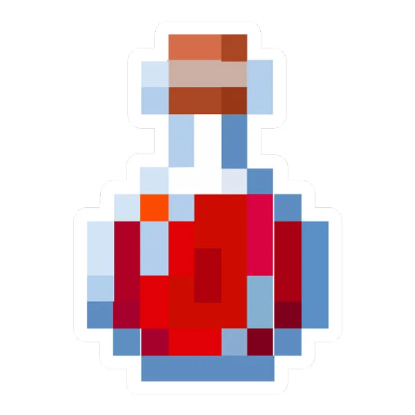 Minecraft Health Potion SVG PNG Clipart Minecraft Health Potion SVG PNG Clipart - Free Cartoon Vector Illustration PNG SVG AI EPS Download