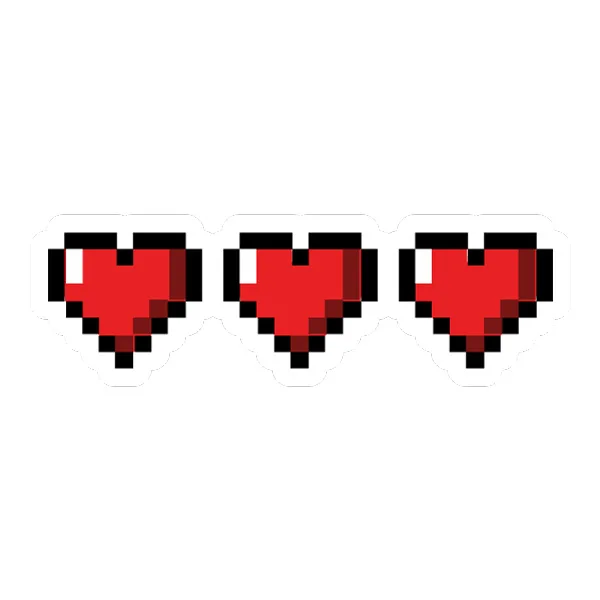 Minecraft Hearts SVG PNG Clipart Minecraft Hearts SVG PNG Clipart - Free Cartoon Vector Illustration PNG SVG AI EPS Download