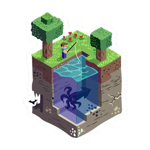 Minecraft Isometric Scene SVG PNG Clipart Minecraft Isometric Scene SVG PNG Clipart - Free Cartoon Vector Illustration PNG SVG AI EPS Download