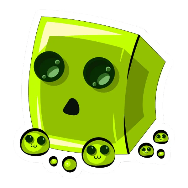 Minecraft Slime SVG PNG Clipart Minecraft Slime SVG PNG Clipart - Free Cartoon Vector Illustration PNG SVG AI EPS Download