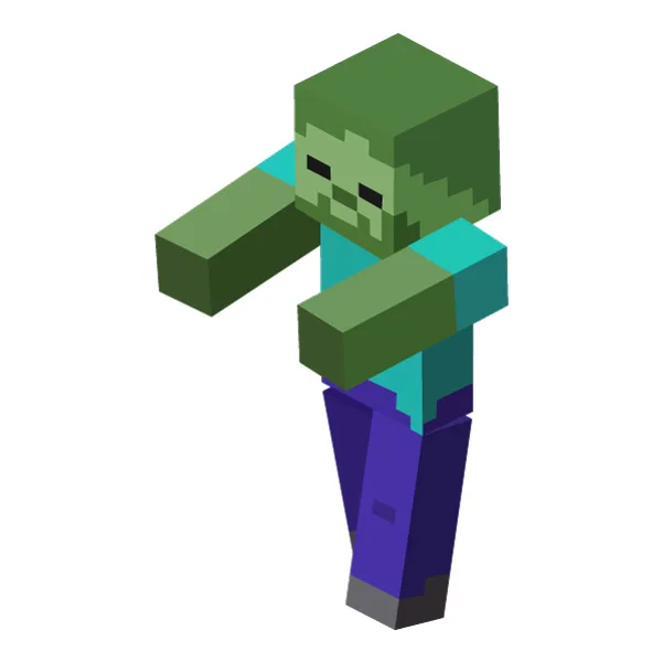 Minecraft Zombie Walking Full Body Isometric SVG PNG Clipart Minecraft Zombie Walking Full Body Isometric SVG PNG Clipart - Free Cartoon Vector Illustration PNG SVG AI EPS Download