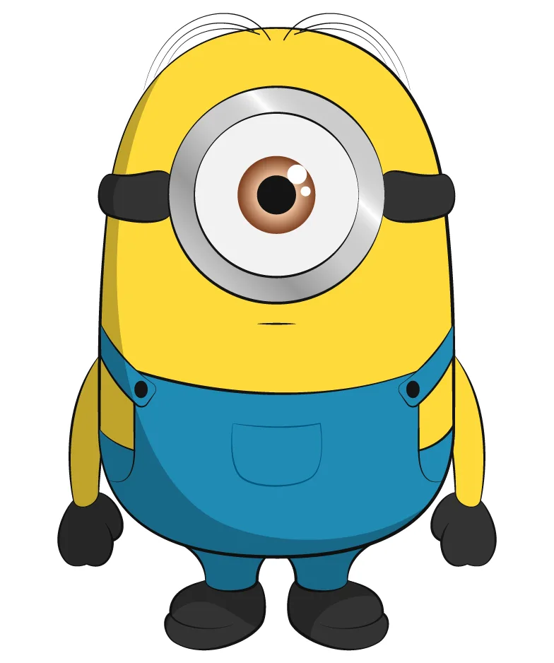 Minion Stuart One Eye Cartoon SVG PNG Clipart Minion Stuart One Eye Cartoon SVG PNG Clipart - Free Cartoon Vector Illustration PNG SVG AI EPS Download