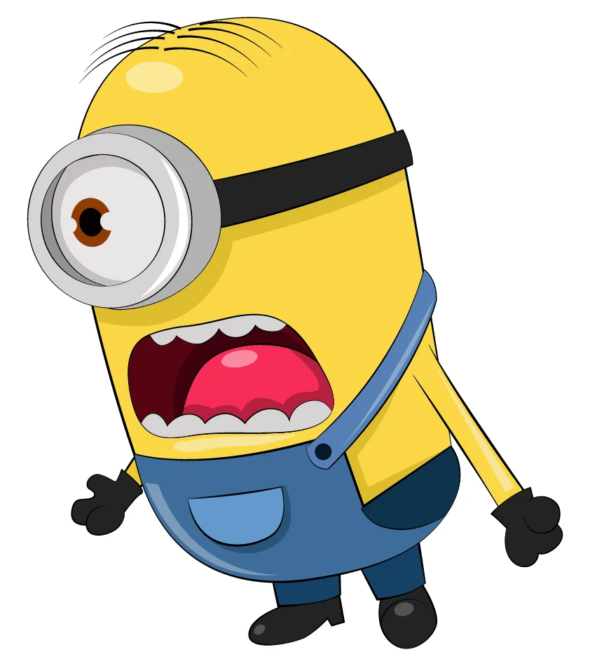 Minion Stuart SVG PNG Clipart Minion Stuart SVG PNG Clipart - Free Cartoon Vector Illustration PNG SVG AI EPS Download