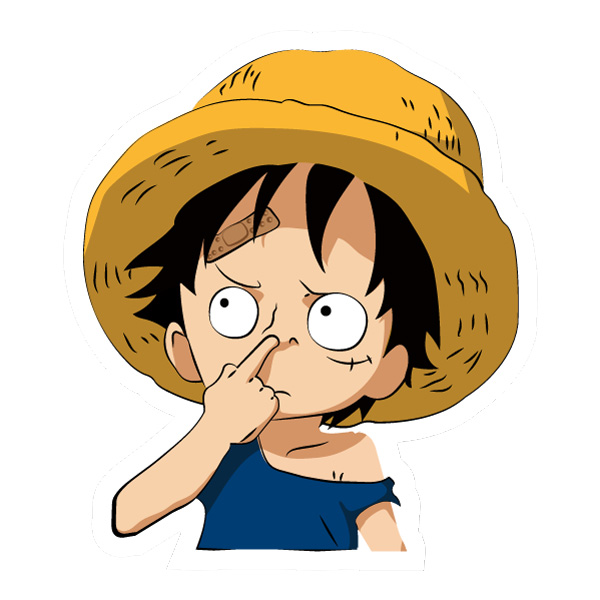 Monkey D Luffy Nose Pick Funny Portrait SVG PNG Clipart Monkey D Luffy Nose Pick Funny Portrait SVG PNG Clipart - Free Cartoon Vector Illustration PNG SVG AI EPS Download