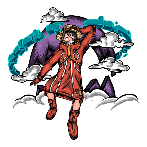 Monkey D Luffy Red Coat Action Anime SVG PNG Clipart Monkey D Luffy Red Coat Action Anime SVG PNG Clipart cartoon vector illustration