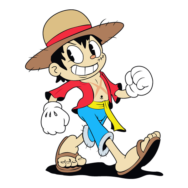 Monkey D Luffy Walking Classic Anime Character SVG PNG Clipart Monkey D Luffy Walking Classic Anime Character SVG PNG Clipart - Free Cartoon Vector Illustration PNG SVG AI EPS Download