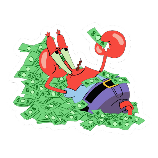 Mr Krabs Money Pile Cartoon Scene SVG PNG Clipart Mr Krabs Money Pile Cartoon Scene SVG PNG Clipart - Free Cartoon Vector Illustration PNG SVG AI EPS Download