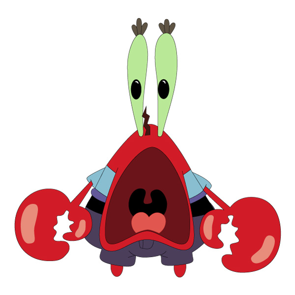 Mr Krabs Shocked Expression Character SVG PNG Clipart Mr Krabs Shocked Expression Character SVG PNG Clipart - Free Cartoon Vector Illustration PNG SVG AI EPS Download