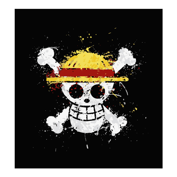 One Piece Straw Hat Jolly Roger Black Poster SVG PNG Clipart One Piece Straw Hat Jolly Roger Black Poster SVG PNG Clipart - Free Cartoon Vector Illustration PNG SVG AI EPS Download