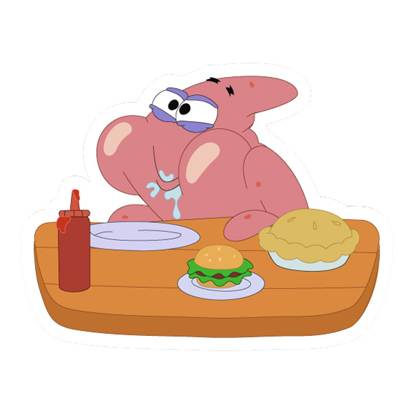 Patrick Eating Krabby Patty Scene SVG PNG Clipart Patrick Eating Krabby Patty Scene SVG PNG Clipart - Free Cartoon Vector Illustration PNG SVG AI EPS Download