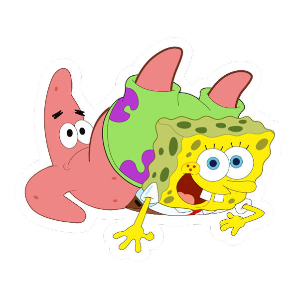 Patrick Holding SpongeBob Upside Down Scene SVG PNG Clipart Patrick Holding SpongeBob Upside Down Scene SVG PNG Clipart - Free Cartoon Vector Illustration PNG SVG AI EPS Download