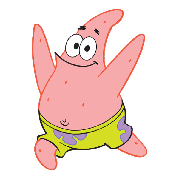 Patrick Star Arms Up Happy Pose SVG PNG Clipart Patrick Star Arms Up Happy Pose SVG PNG Clipart - Free Cartoon Vector Illustration PNG SVG AI EPS Download