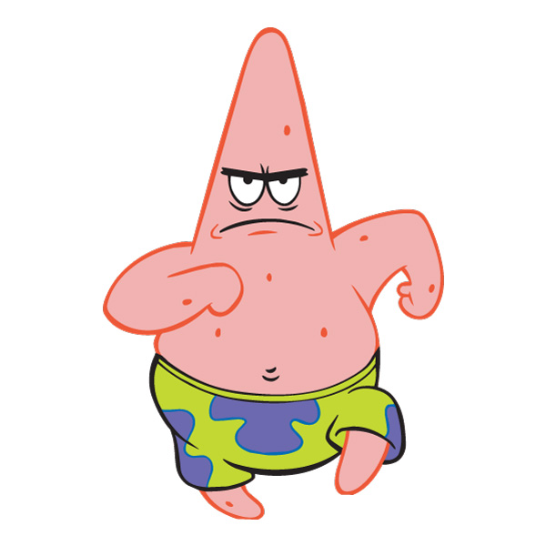 Patrick Star Serious Face Pose SVG PNG Clipart Patrick Star Serious Face Pose SVG PNG Clipart - Free Cartoon Vector Illustration PNG SVG AI EPS Download
