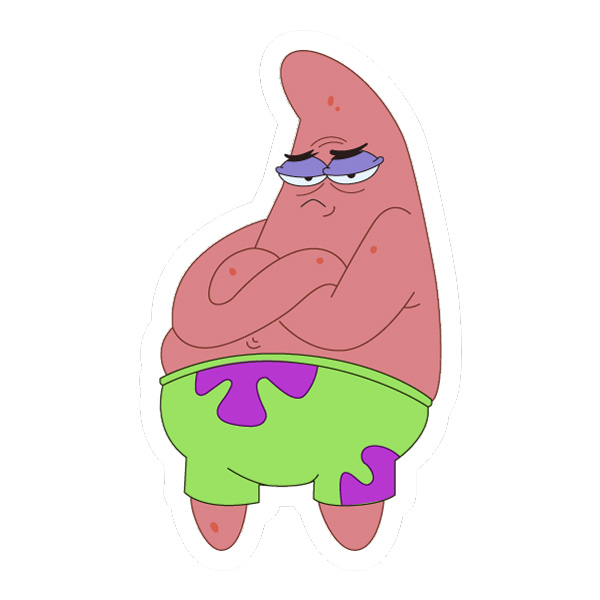 Patrick Star Sleepy Standing Character SVG PNG Clipart Patrick Star Sleepy Standing Character SVG PNG Clipart - Free Cartoon Vector Illustration PNG SVG AI EPS Download