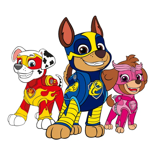 PAW Patrol Mighty Pups Chase Marshall Skye SVG PNG Clipart PAW Patrol Mighty Pups Chase Marshall Skye SVG PNG Clipart - Premium Cartoon Vector Illustration PNG SVG AI EPS Download