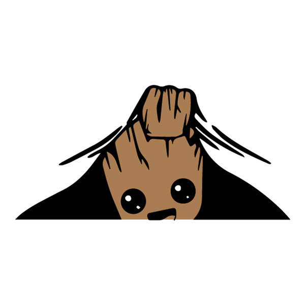 Peeking Baby Groot Hidden Character SVG PNG Clipart Peeking Baby Groot Hidden Character SVG PNG Clipart - Free Cartoon Vector Illustration PNG SVG AI EPS Download