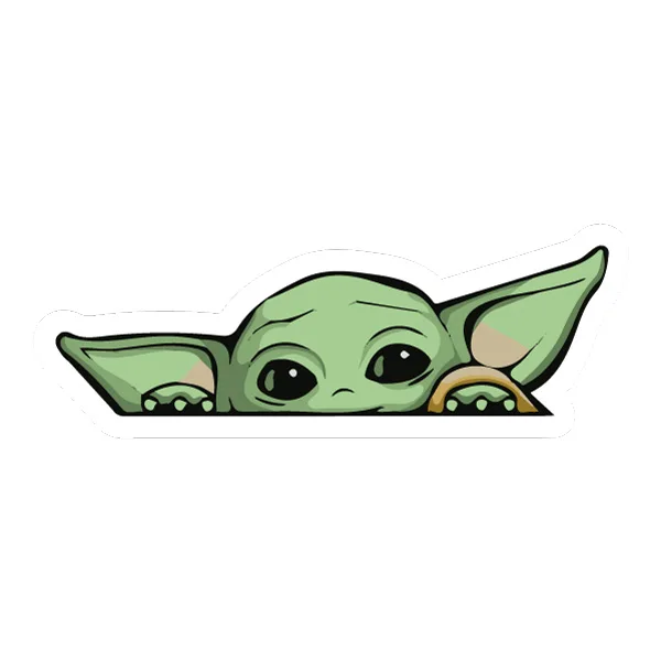 Peeking Baby Yoda Grogu Mascot Style Vector SVG PNG Clipart Peeking Baby Yoda Grogu Mascot Style Vector SVG PNG Clipart - Free Cartoon Vector Illustration PNG SVG AI EPS Download