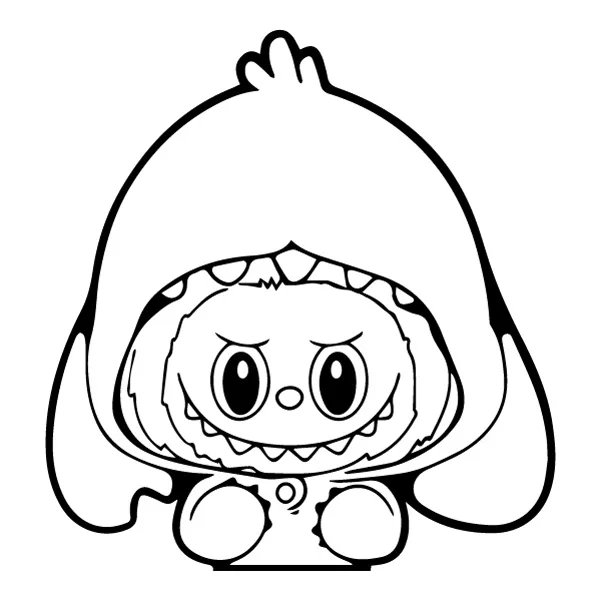 Peeking Labubu Doll Line Art Head SVG PNG Clipart Peeking Labubu Doll Line Art Head SVG PNG Clipart - Free Cartoon Vector Illustration PNG SVG AI EPS Download