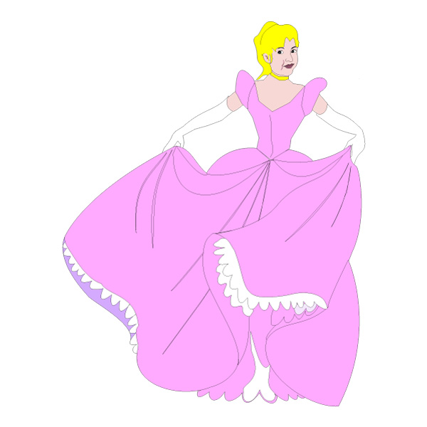 Pink Gown Princess Full Body Cartoon SVG PNG Clipart Pink Gown Princess Full Body Cartoon SVG PNG Clipart - Free Cartoon Vector Illustration PNG SVG AI EPS Download