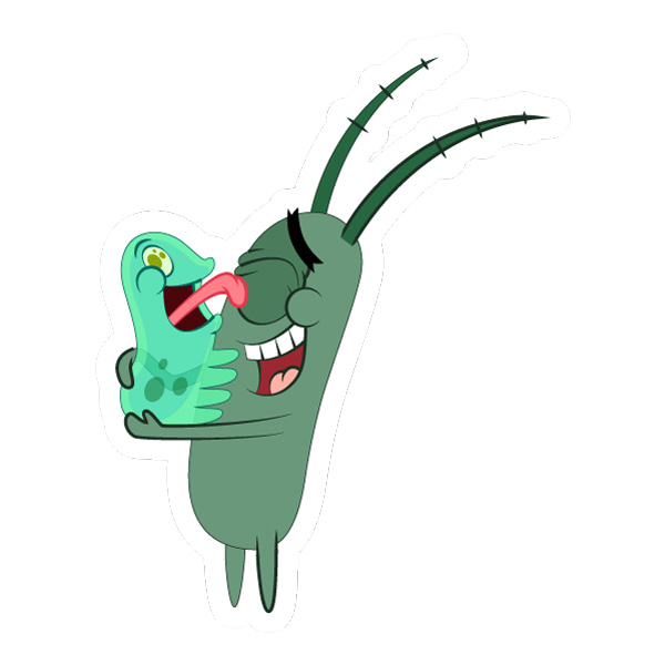 Plankton Smiling Small Character SVG PNG Clipart Plankton Smiling Small Character SVG PNG Clipart - Free Cartoon Vector Illustration PNG SVG AI EPS Download