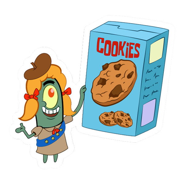 Plankton With Cookie Box Cartoon SVG PNG Clipart Plankton With Cookie Box Cartoon SVG PNG Clipart - Free Cartoon Vector Illustration PNG SVG AI EPS Download