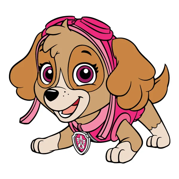 Playful Crouching Skye PAW Patrol Full Body SVG PNG Clipart Playful Crouching Skye PAW Patrol Full Body SVG PNG Clipart - Free Cartoon Vector Illustration PNG SVG AI EPS Download