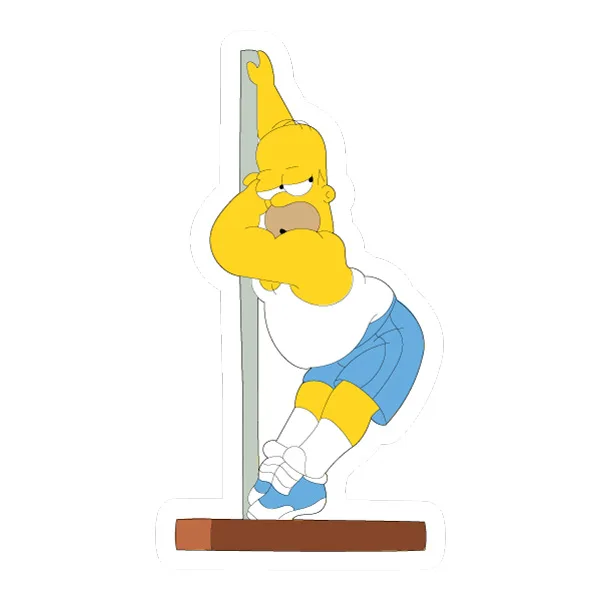 Pole Dancing Homer Simpson Full Body Cartoon SVG PNG Clipart Pole Dancing Homer Simpson Full Body Cartoon SVG PNG Clipart - Free Cartoon Vector Illustration PNG SVG AI EPS Download