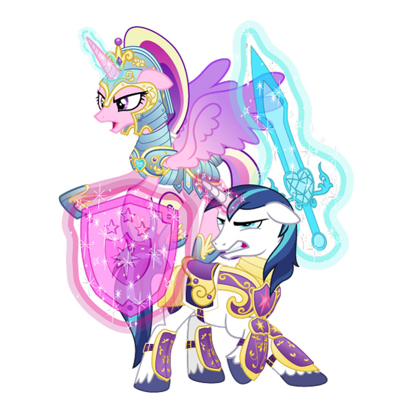 Princess Cadance and Shining Armor Battle Armor Full Body SVG PNG Clipart Princess Cadance and Shining Armor Battle Armor Full Body SVG PNG Clipart - Premium Cartoon Vector Illustration PNG SVG AI EPS Download