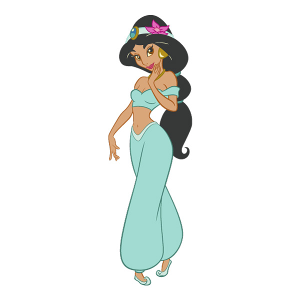 Princess Jasmine Standing Cartoon SVG PNG Clipart Princess Jasmine Standing Cartoon SVG PNG Clipart - Free Cartoon Vector Illustration PNG SVG AI EPS Download