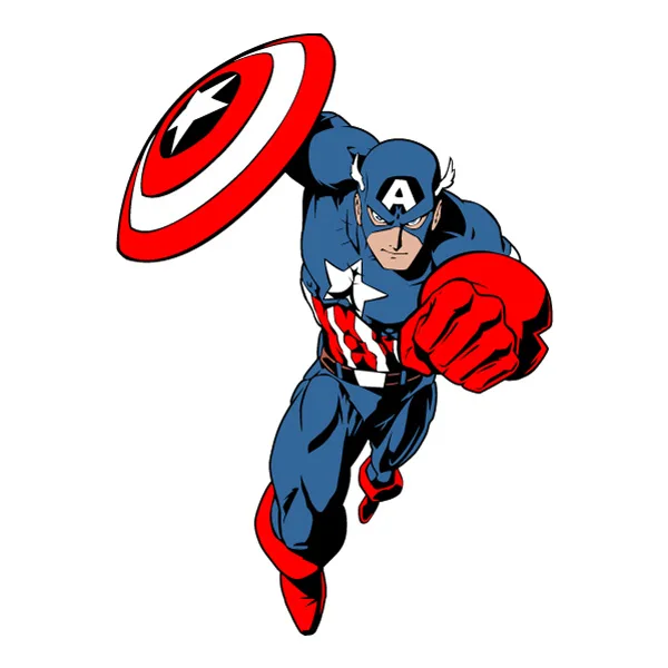 Punching Action Captain America Comic Style Full Body SVG PNG Clipart Punching Action Captain America Comic Style Full Body SVG PNG Clipart - Premium Cartoon Vector Illustration PNG SVG AI EPS Download