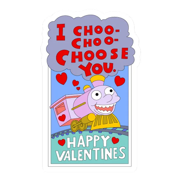 Ralph Wiggum I Choo-Choo-Choose You Valentine Card SVG PNG Clipart Ralph Wiggum I Choo-Choo-Choose You Valentine Card SVG PNG Clipart - Free Cartoon Vector Illustration PNG SVG AI EPS Download