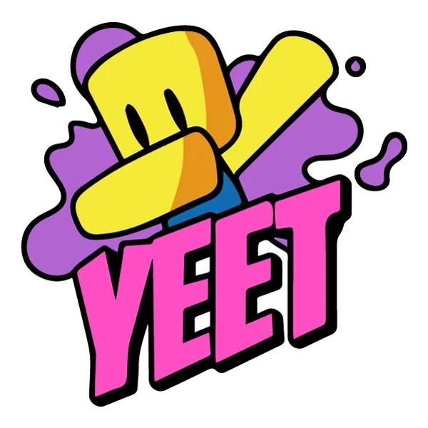 Roblox Noob Yeet Throwing Pose Mascot Style SVG PNG Clipart Roblox Noob Yeet Throwing Pose Mascot Style SVG PNG Clipart - Premium Cartoon Vector Illustration PNG SVG AI EPS Download