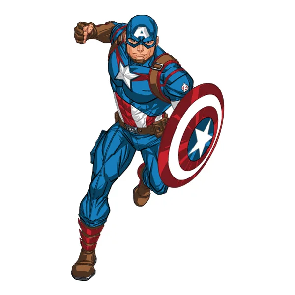 Running Captain America Full Body Comic Style SVG PNG Clipart Running Captain America Full Body Comic Style SVG PNG Clipart - Premium Cartoon Vector Illustration PNG SVG AI EPS Download