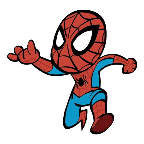 Running Chibi Spider-Man Full Body SVG PNG Clipart Running Chibi Spider-Man Full Body SVG PNG Clipart - Premium Cartoon Vector Illustration PNG SVG AI EPS Download